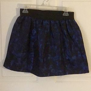 Forever 21  black blue skirt